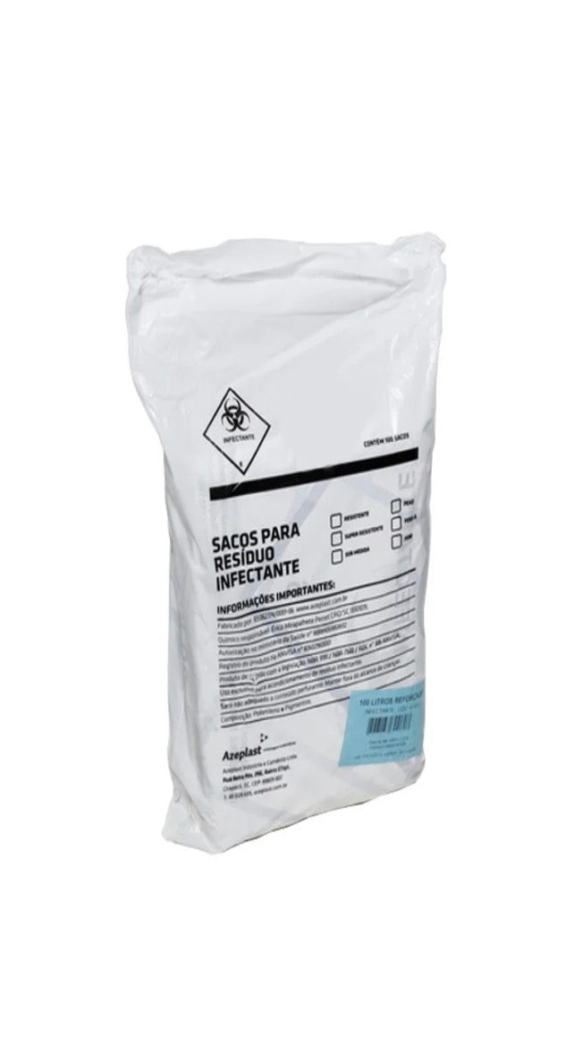 Saco Para Lixo Contaminante 15L