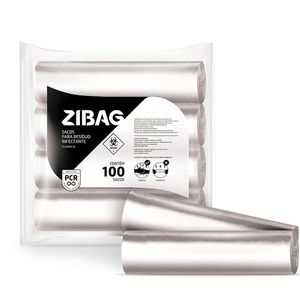 Saco Para Lixo Contaminante 50L