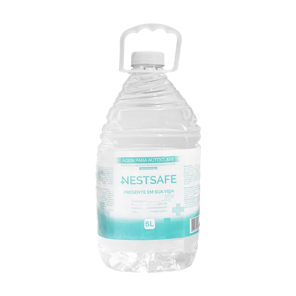 Água Deionizada Para Autoclave Nestsafe 5L