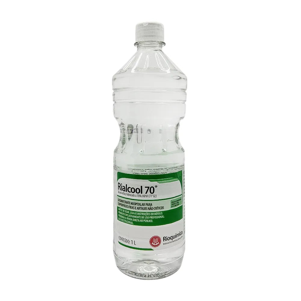 Álcool Etílico 70° Desinfetante 1L Rialcool