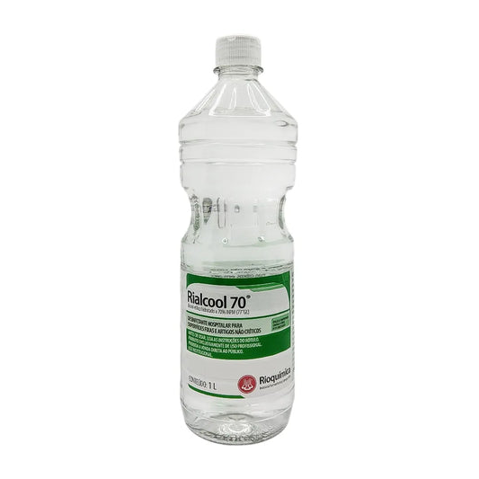 Álcool Etílico 70° Desinfetante 1L Rialcool