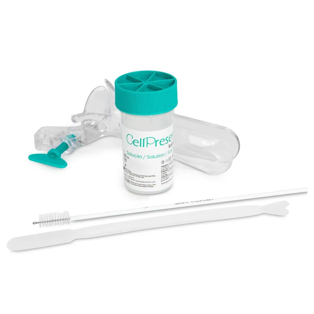 Kit Coleta Preventivo Cellpreserv Kolplast Completo